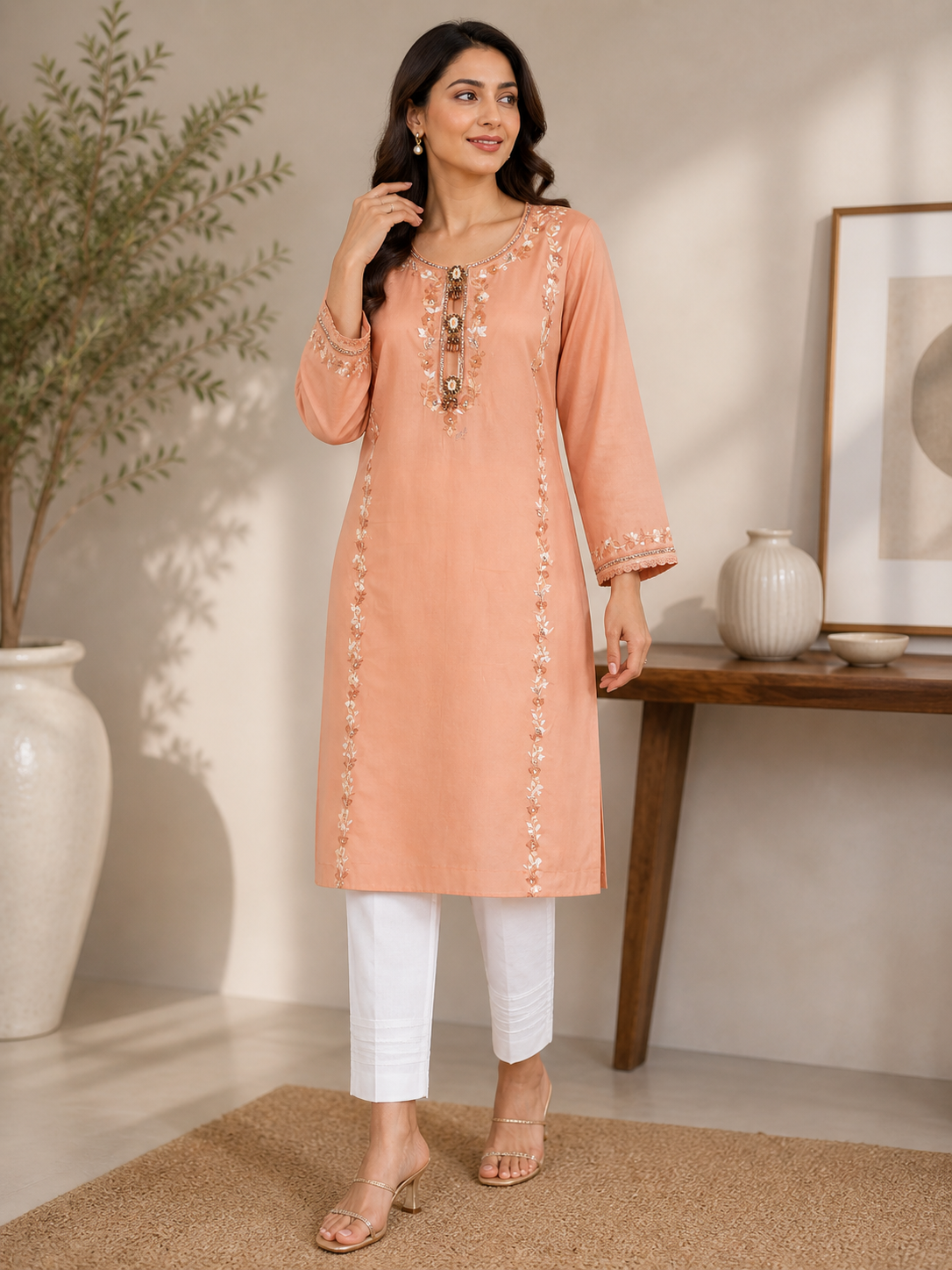 Core Hand Made Kurta | Summer Casual Wear
