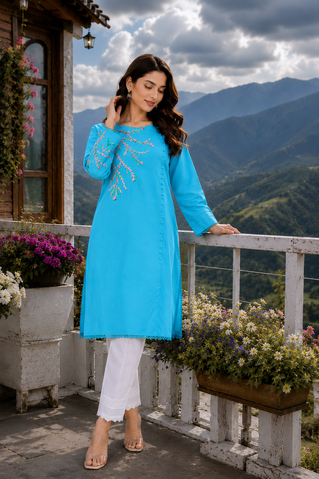 Lawn Kurta for Casual & Festive Wear