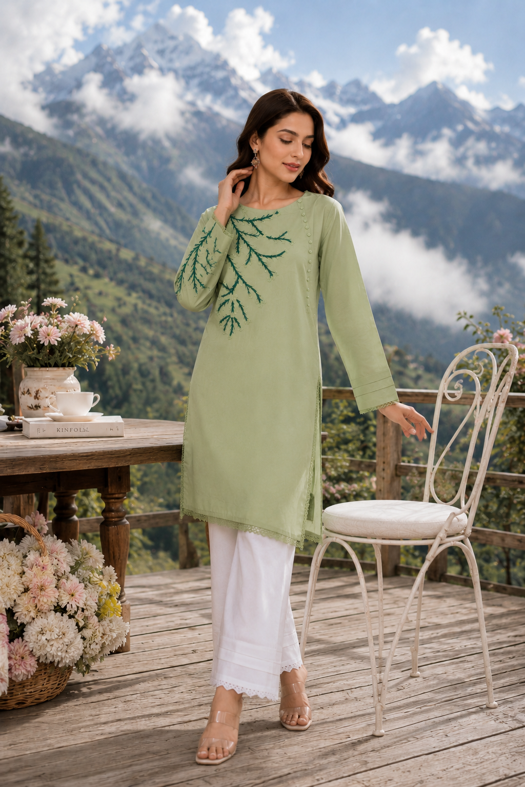 Lawn Kurta for Casual & Festive Wear