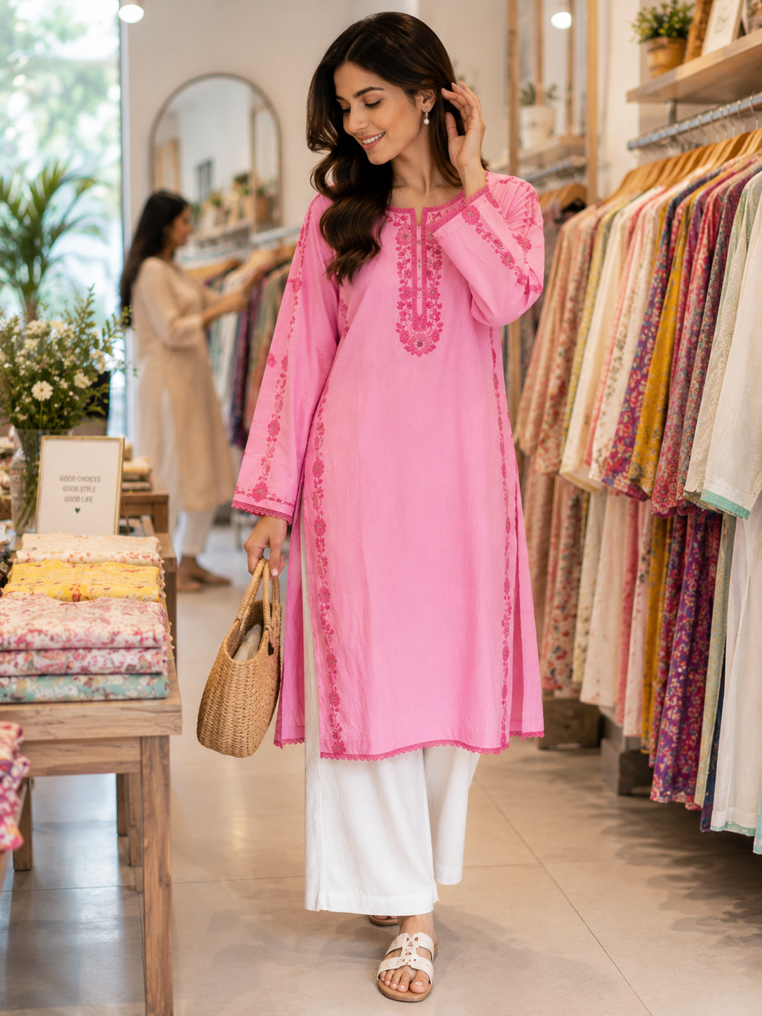 Lawn Kurta